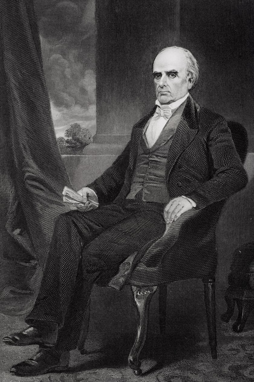Porträtt av Daniel Webster (1792-1852) av Alonzo Chappel