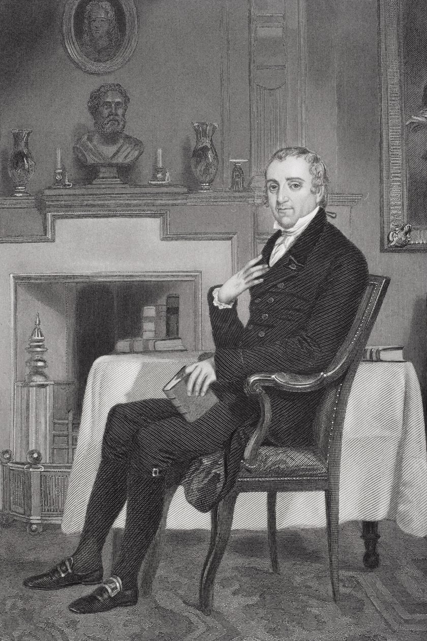 Porträtt av Fisher Ames (1758-1808) av Alonzo Chappel