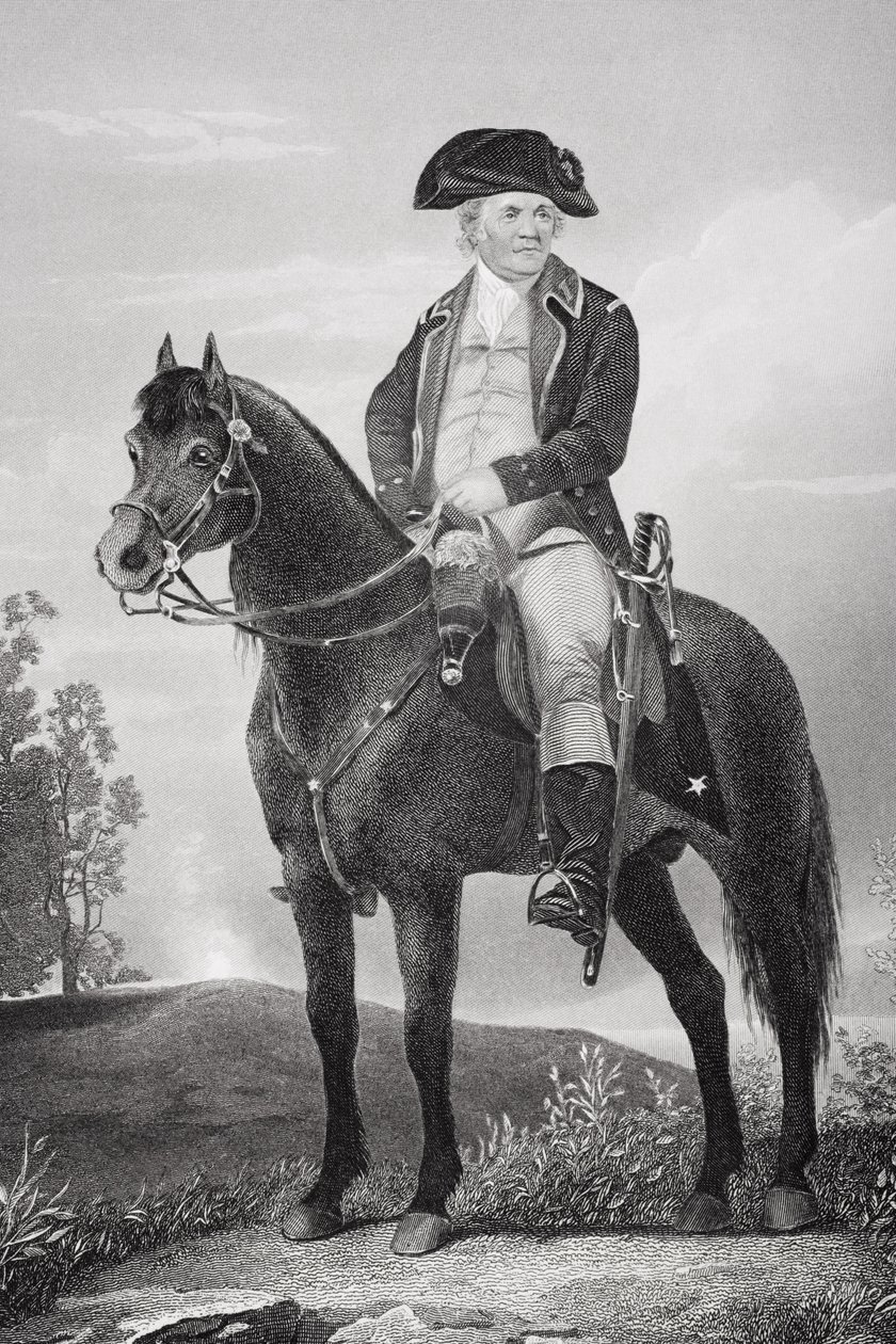 Porträtt av Israel Putnam (1718-90) av Alonzo Chappel