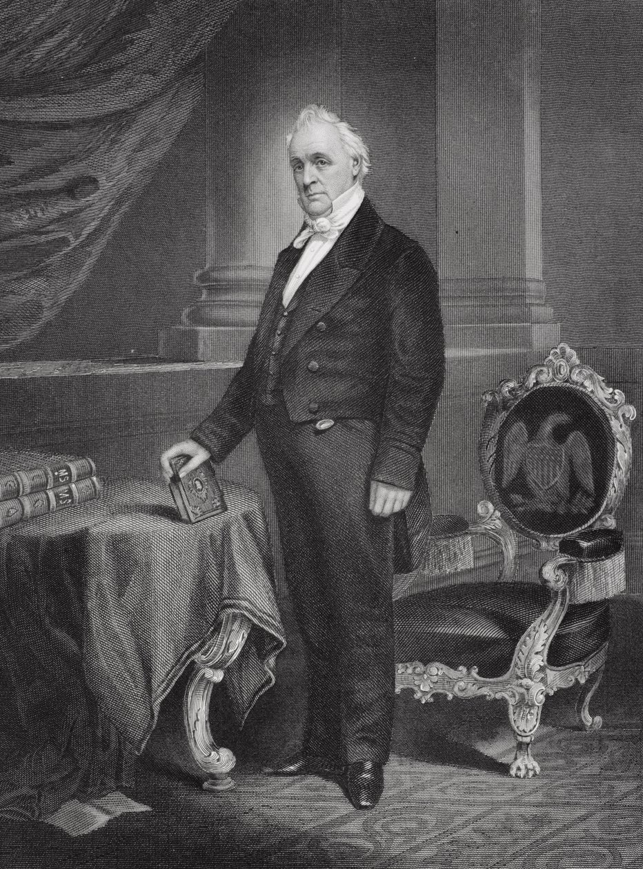 Porträtt av James Buchanan (1791-1868) (se 254653 för detaljer) av Alonzo Chappel