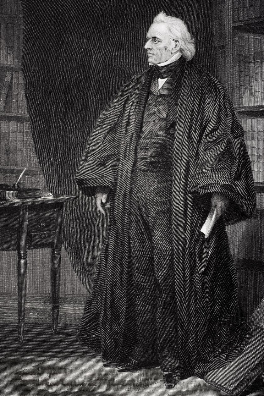 Porträtt av Joseph Story (1779-1845) av Alonzo Chappel