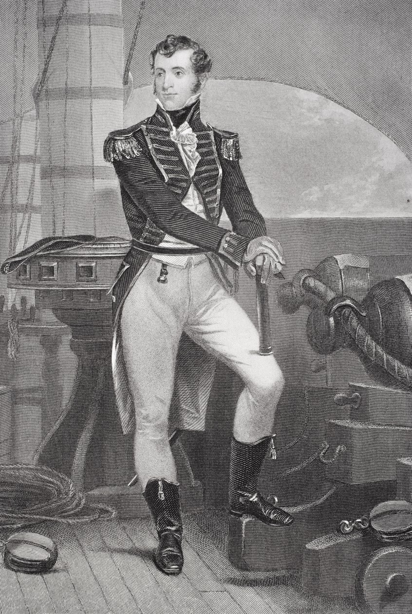 Porträtt av Stephen Decatur (1779-1820) av Alonzo Chappel