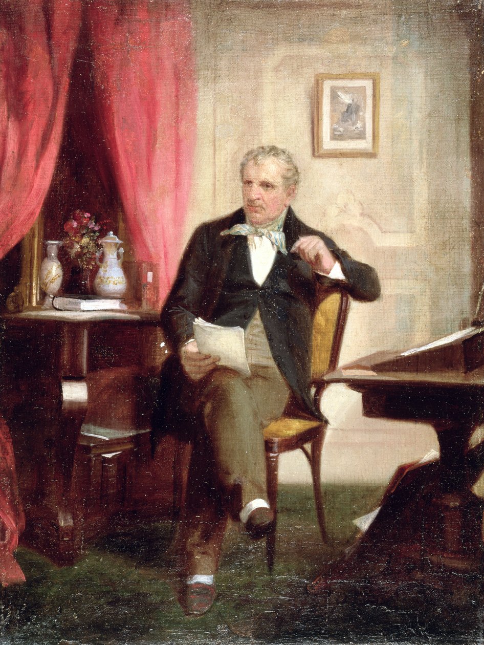 James Fenimore Cooper (1789-1851) (efter konservering) av Alonzo Chappel