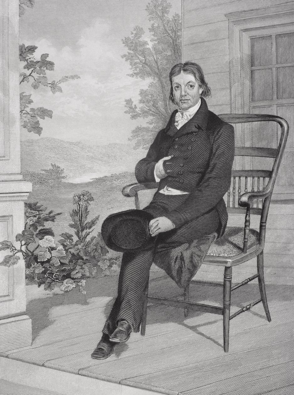 John Randolph (1773-1833) (lito) av Alonzo Chappel
