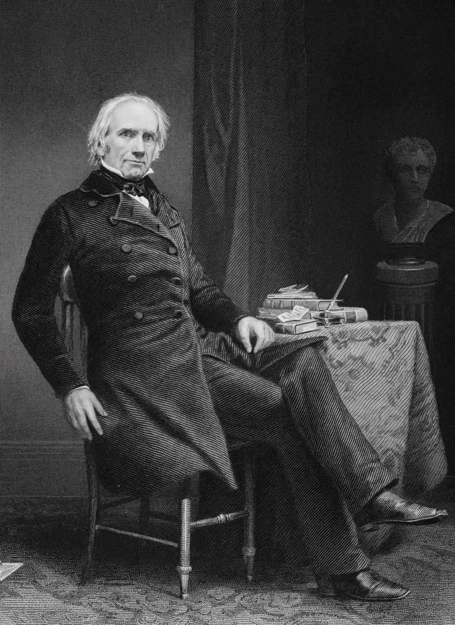 Porträtt av Henry Clay (1777-1852) av Alonzo Chappel
