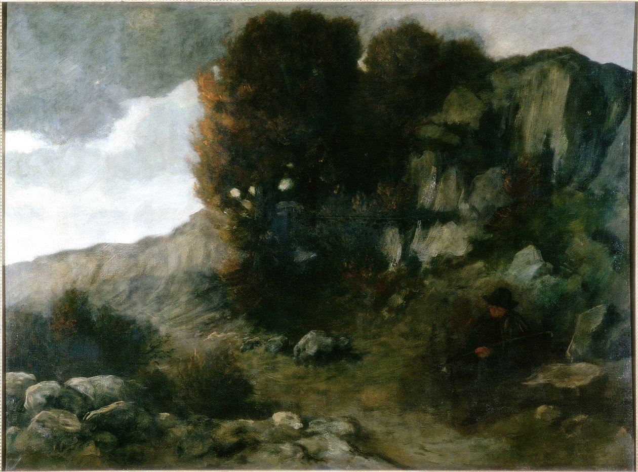 Landskap av Alphonse Legros