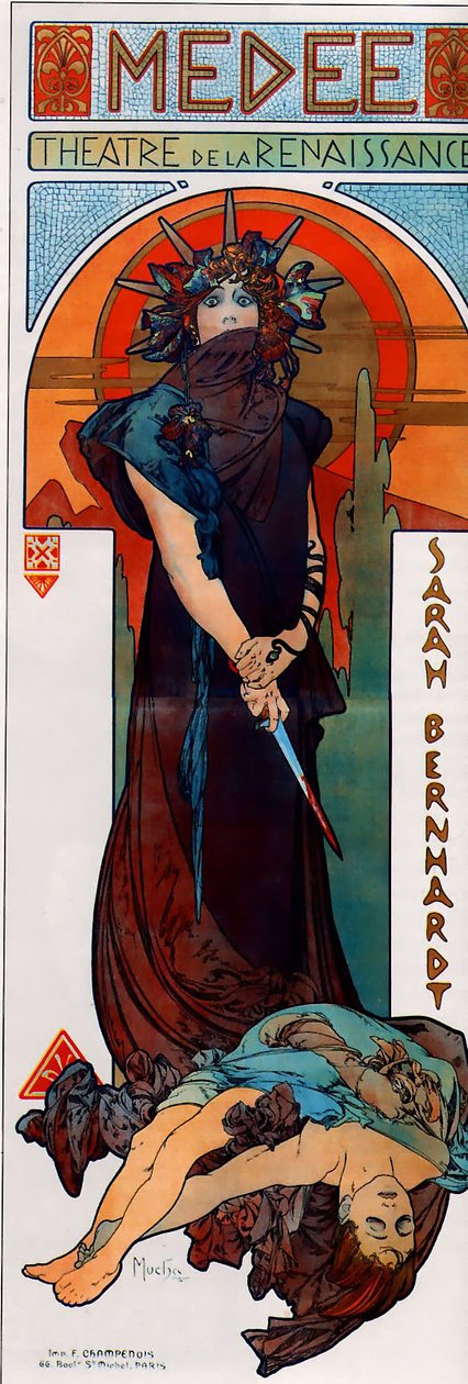  MedeanFrancais : Medeen av Alphonse Mucha