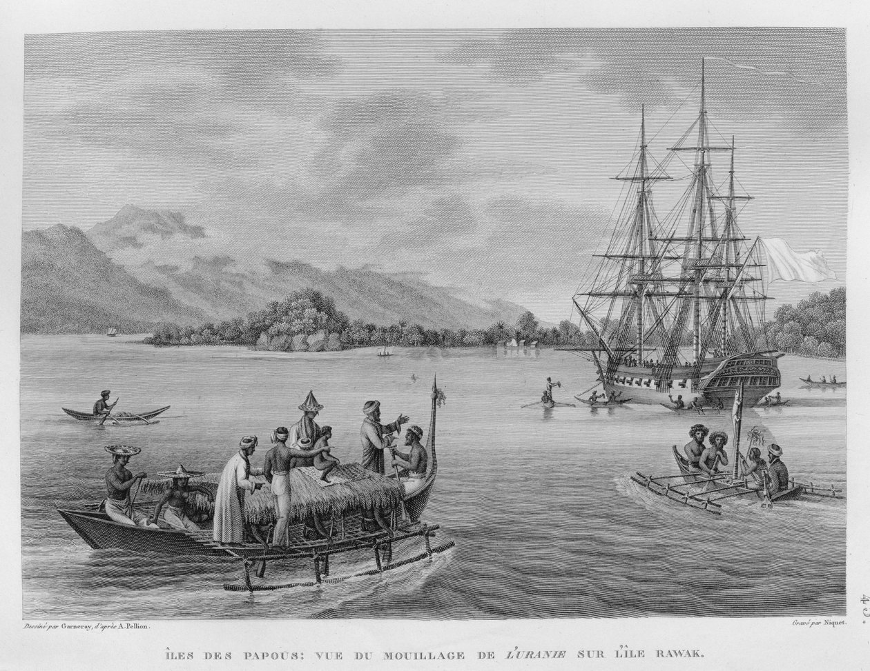 The Papous Islands: Vy över 