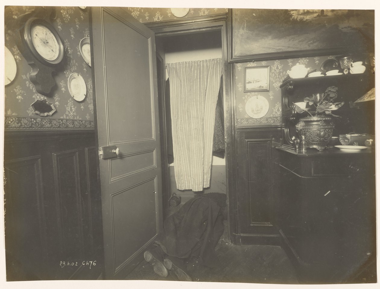 Upptäckt av kroppen av Alphonse Bertillon