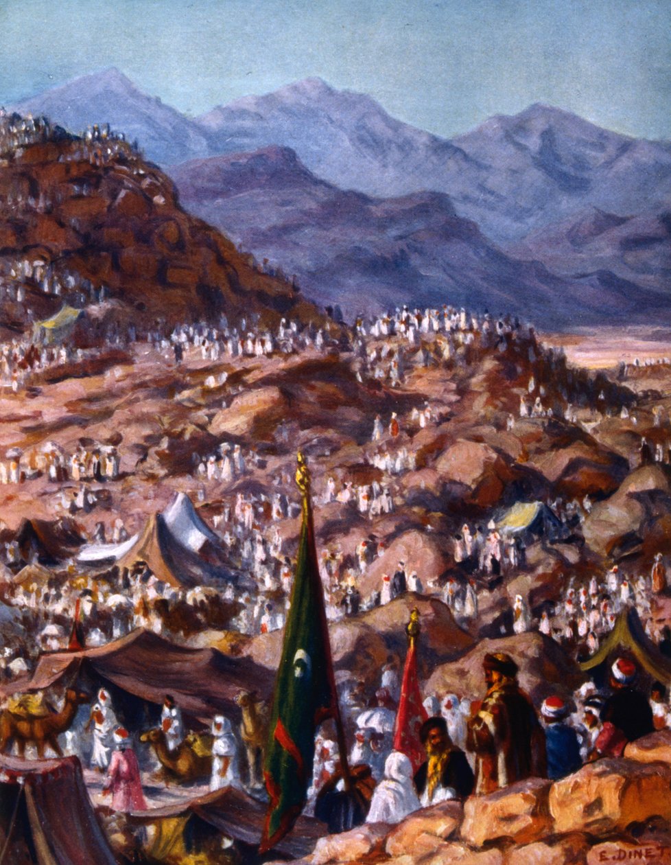 Pilgrimer, 1918 av Alphonse Etienne Dinet