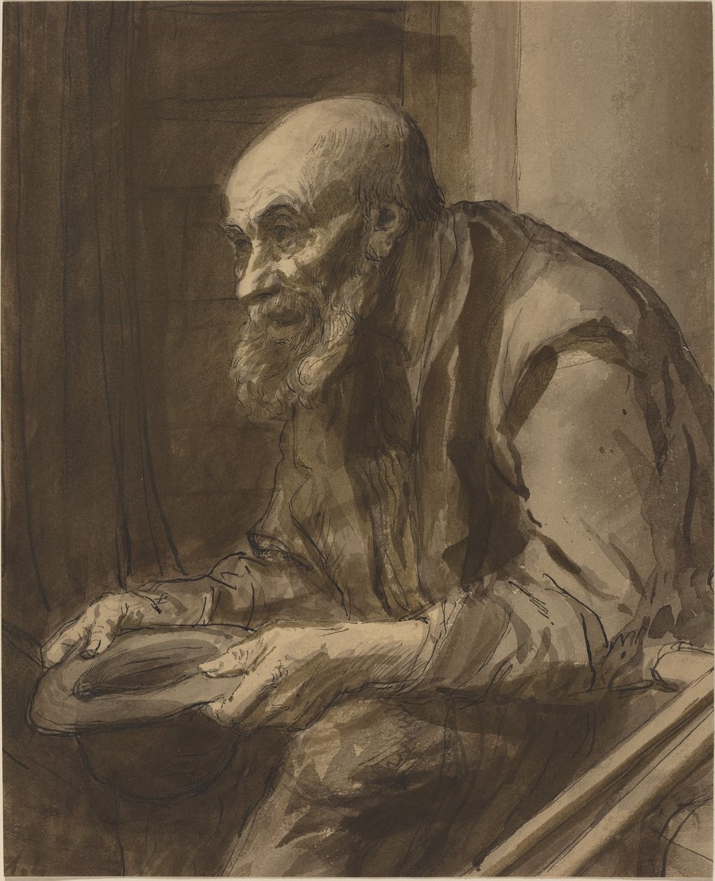 Tiggare med kryckor av Alphonse Legros