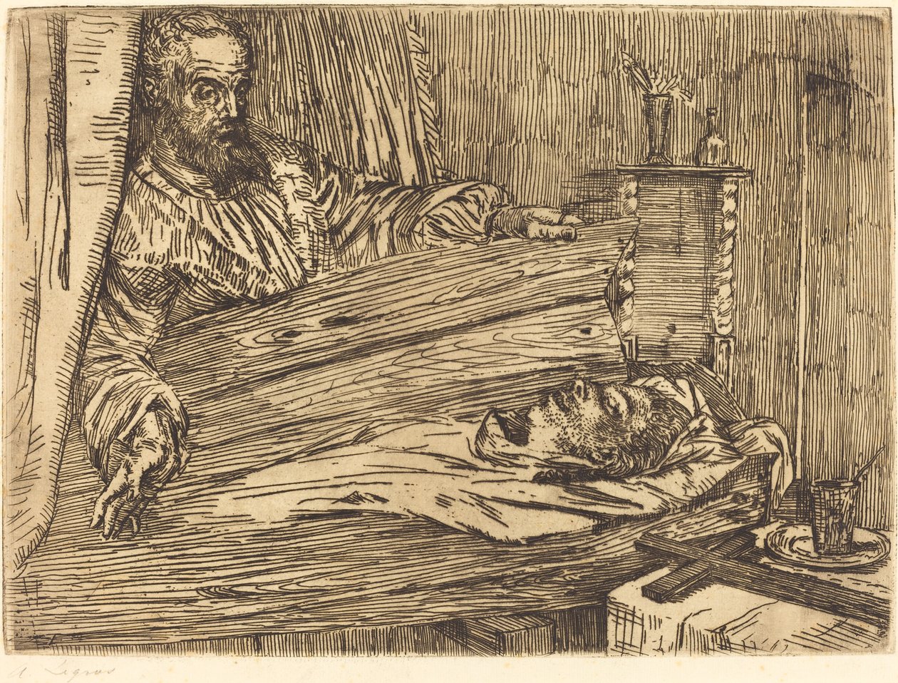 Berenice, 2:a tallrik av Alphonse Legros