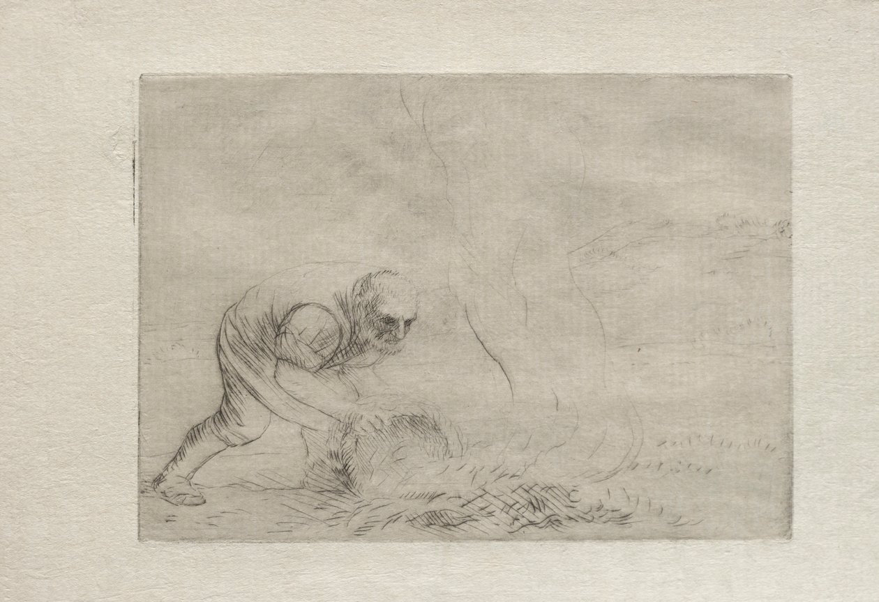Bränna gräset. av Alphonse Legros