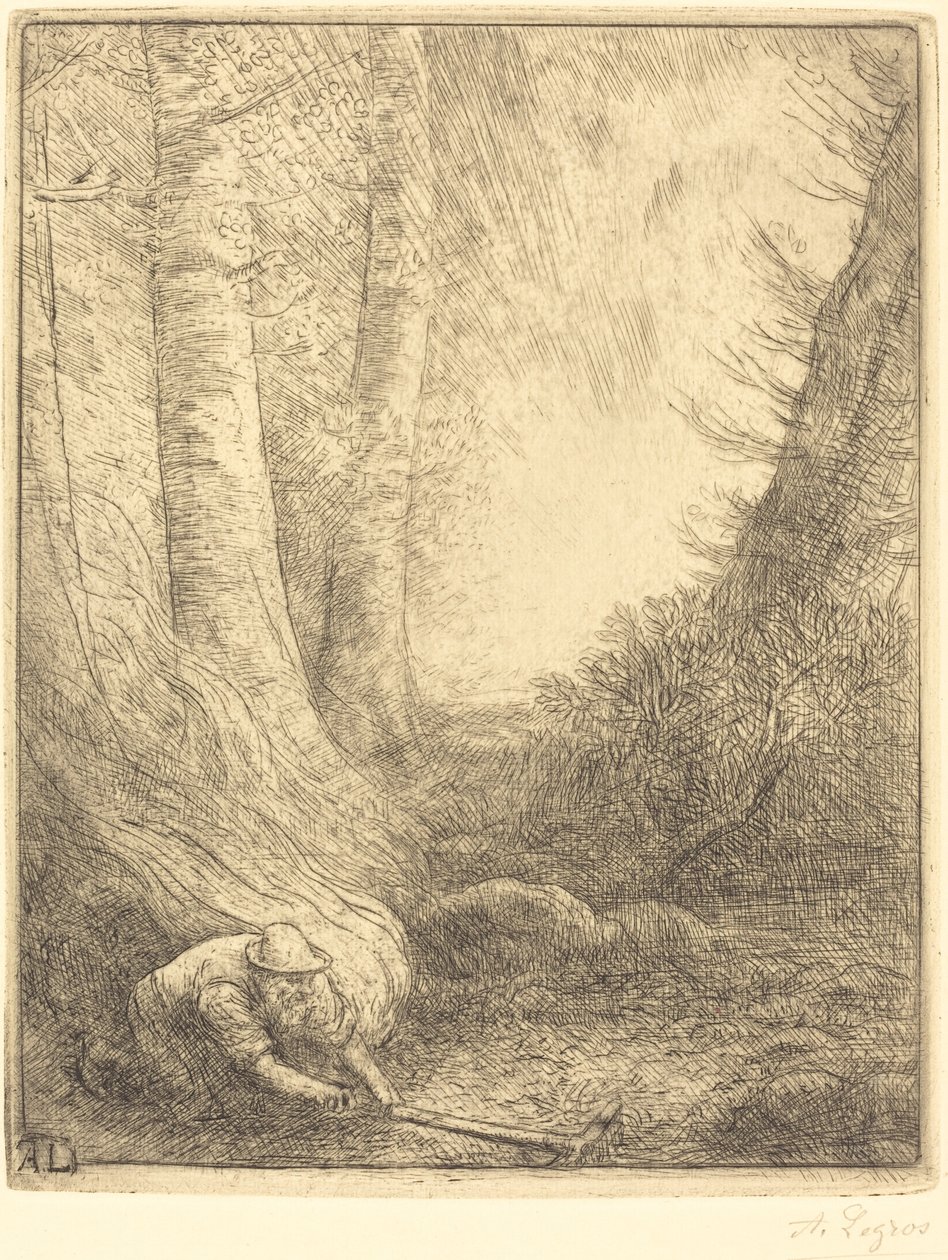 Bränna gräset av Alphonse Legros
