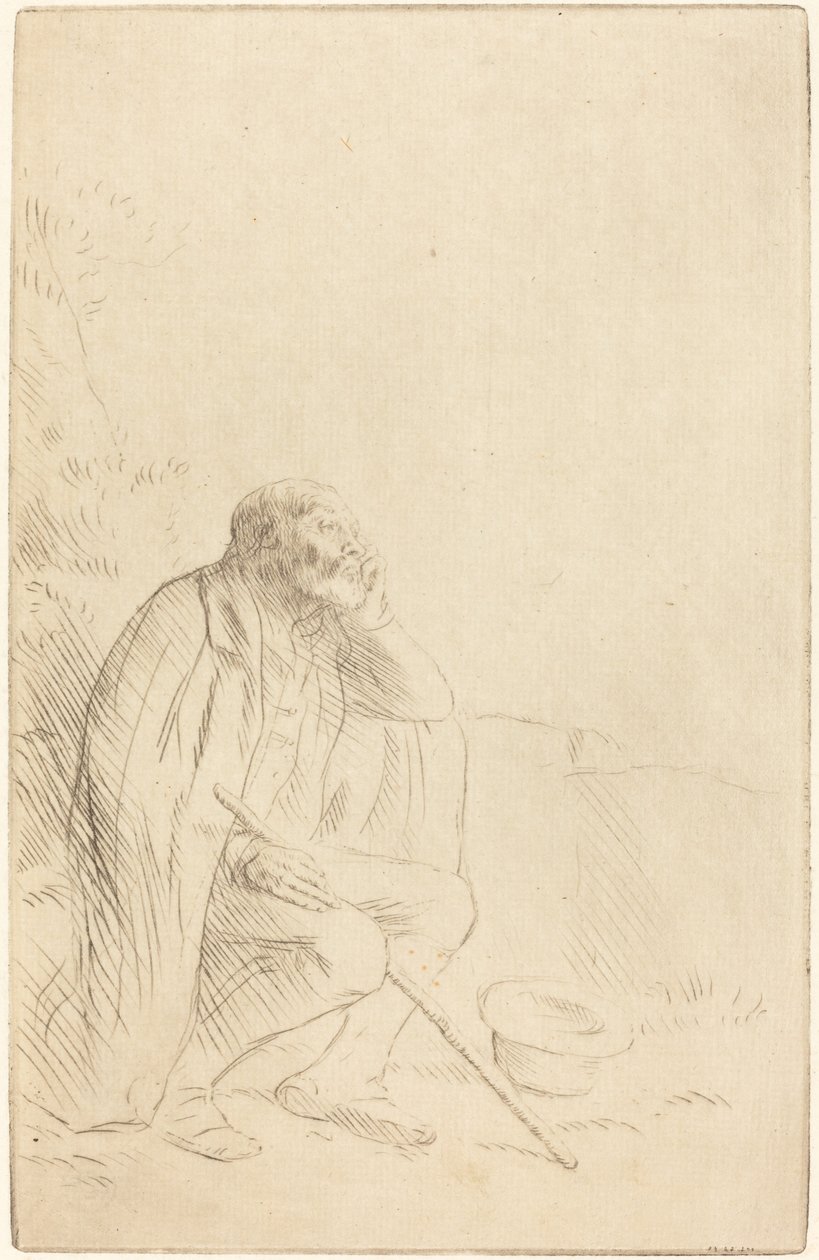 Dagdröm Drömmaren. av Alphonse Legros