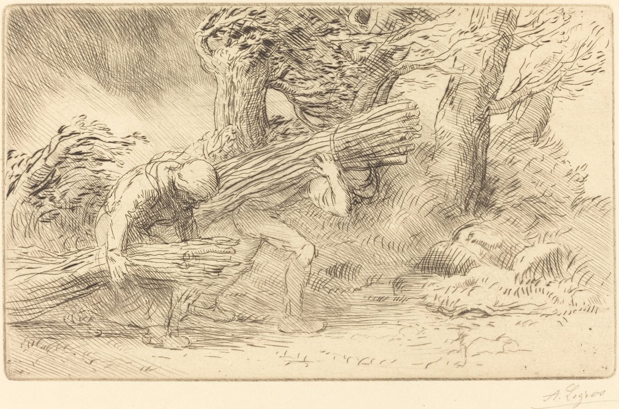 Fagot-samlare (Les fagottiers) av Alphonse Legros