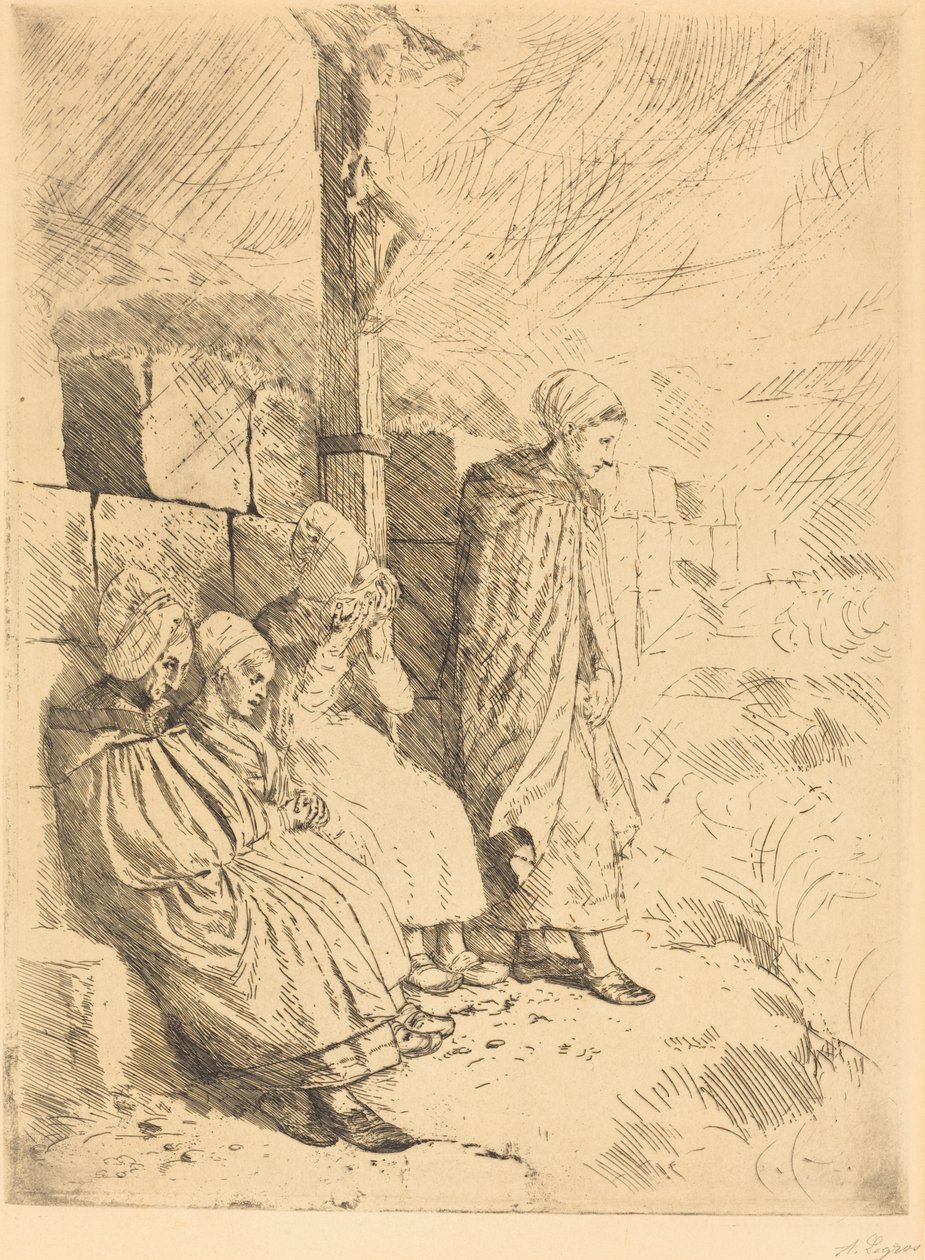 Fiskarfruar av Alphonse Legros