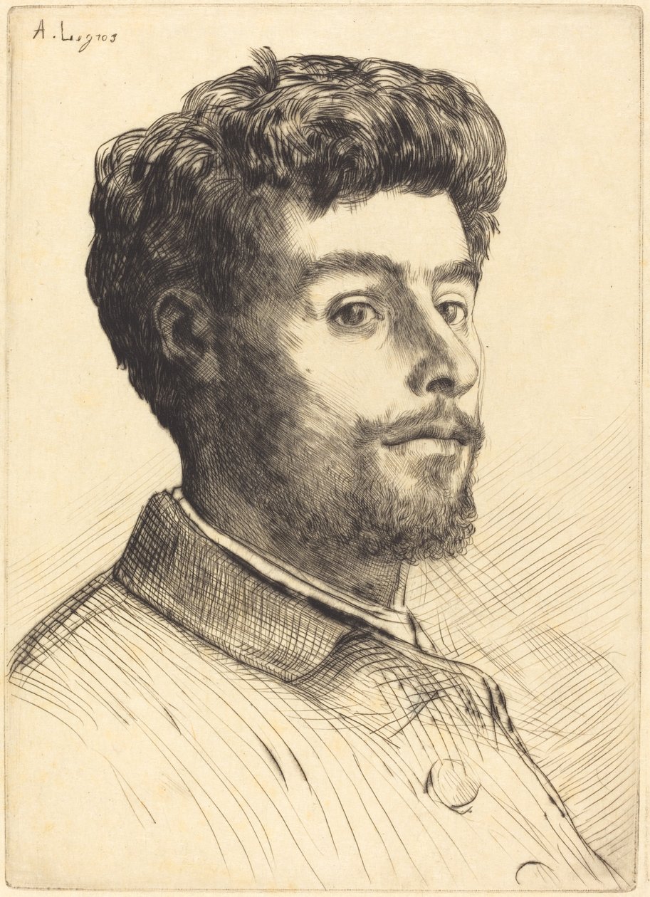 Frederic Regamey. av Alphonse Legros