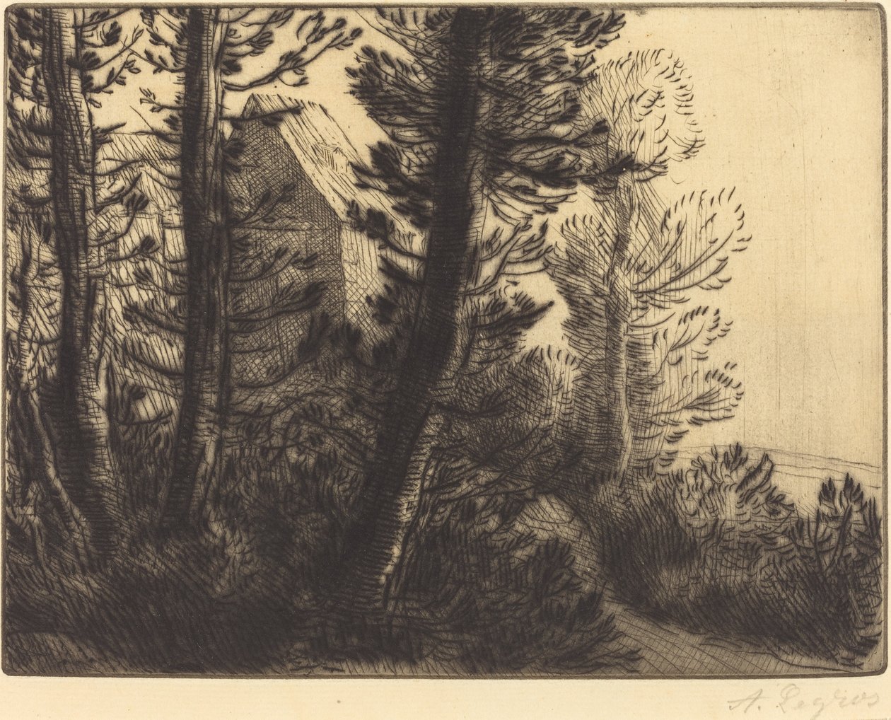 Vakthuset Vakthuset. av Alphonse Legros