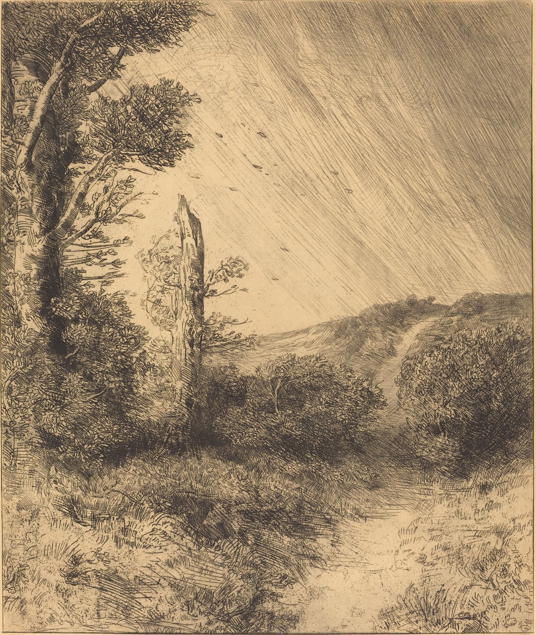 Vindby av Alphonse Legros