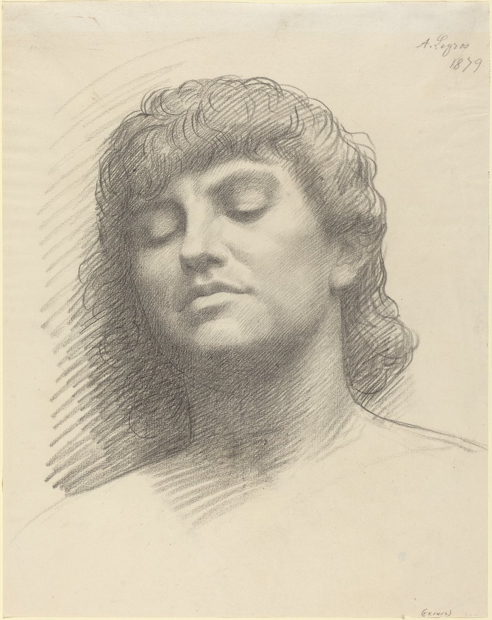 Huvud av Alphonse Legros