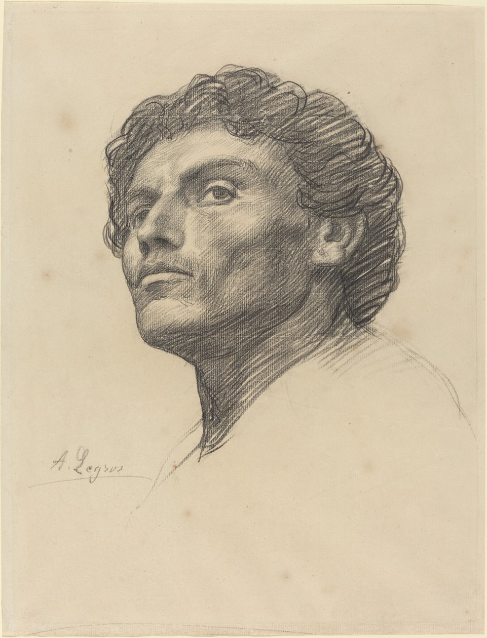 Chef för en man av Alphonse Legros