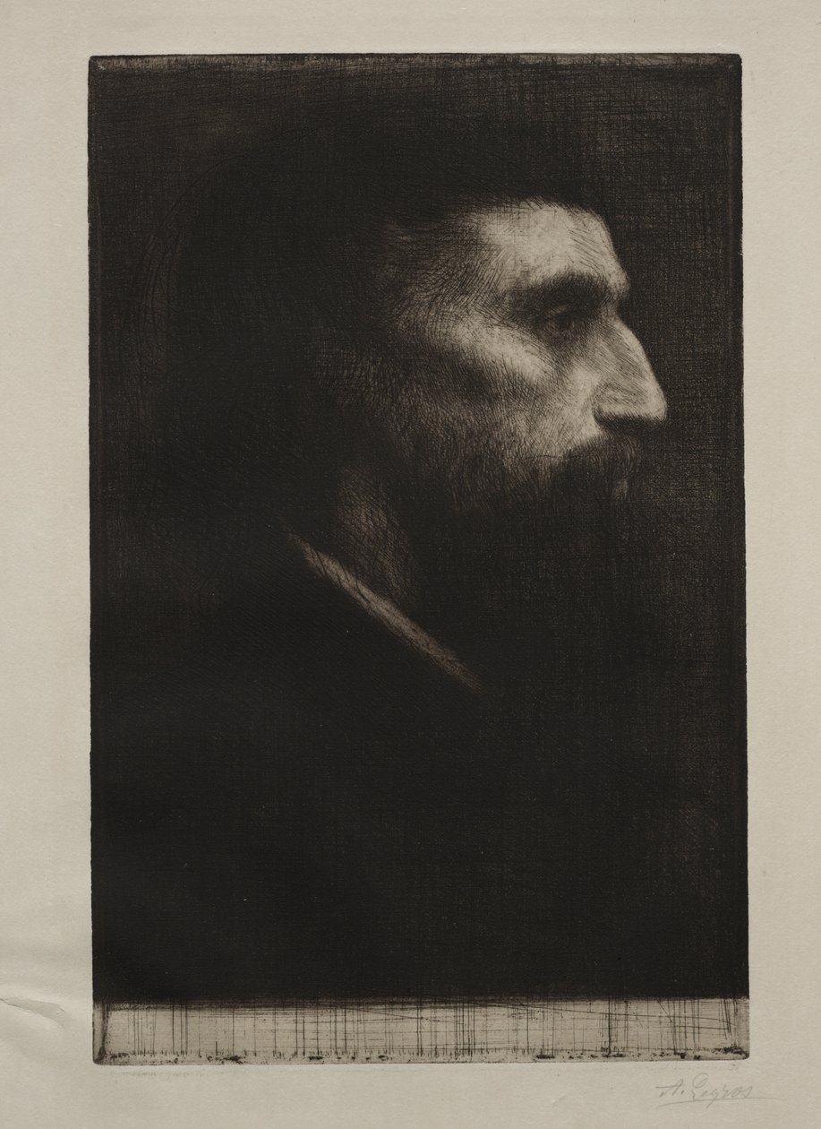 Chef för en man av Alphonse Legros