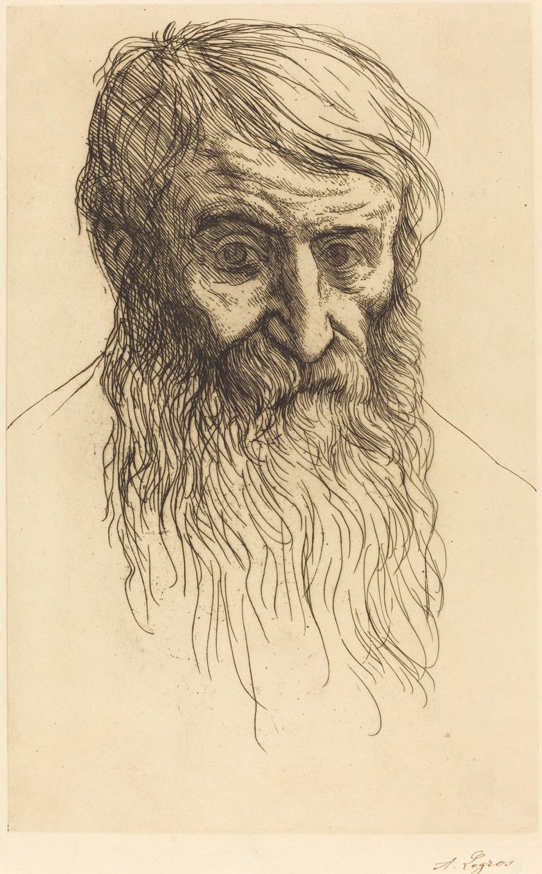 Chef för en filosof av Alphonse Legros
