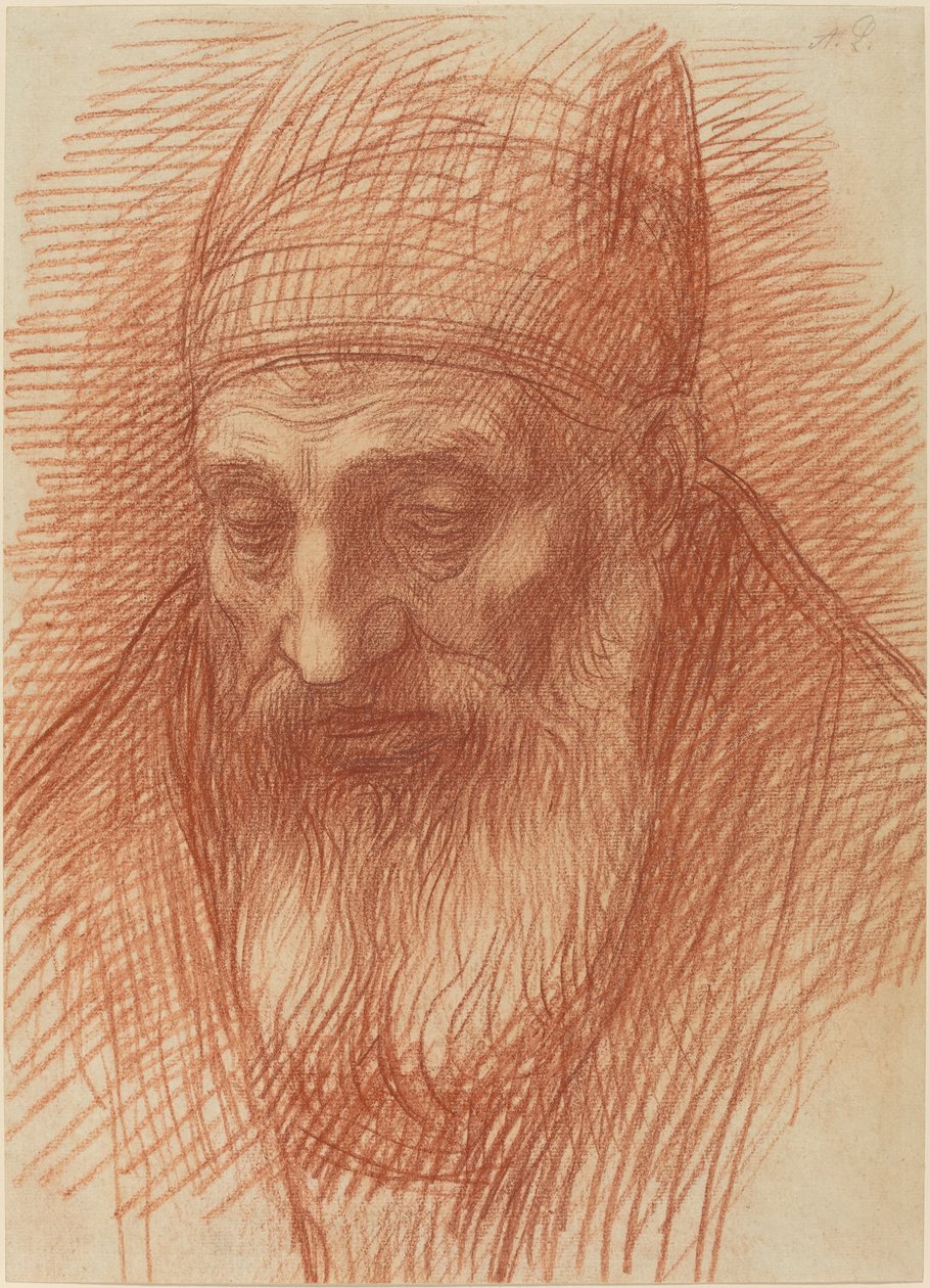 Chef för en präst av Alphonse Legros