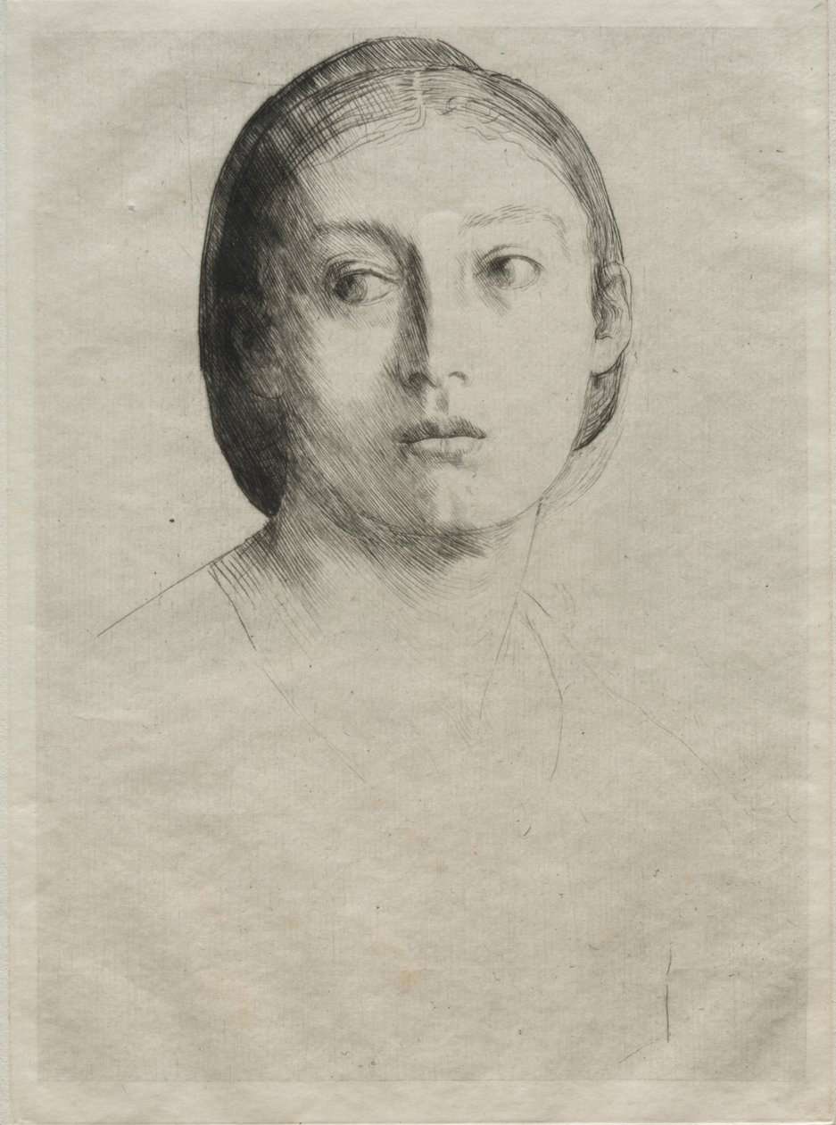 Chef för en ung flicka av Alphonse Legros