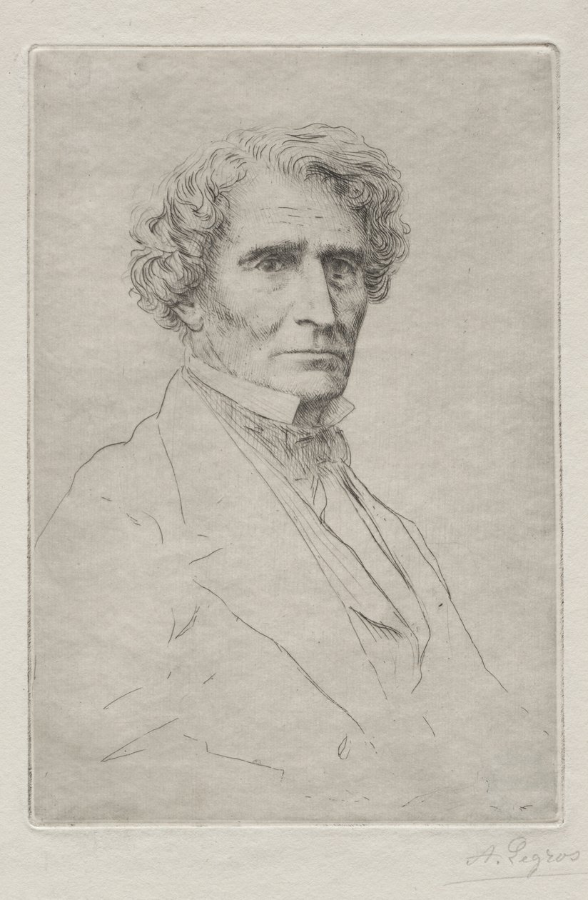 Hector Berlioz av Alphonse Legros