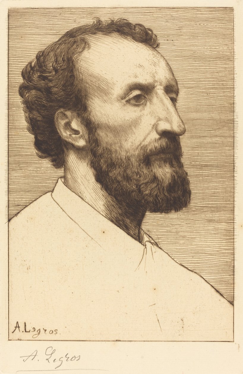Jules Dalou, 2:a plattan. av Alphonse Legros