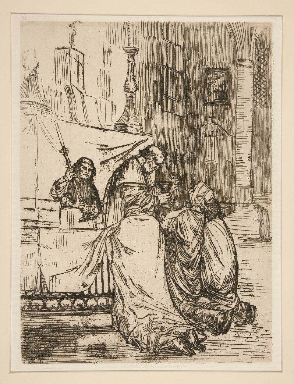 Nattvarden i av Alphonse Legros