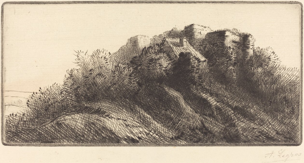 Landskap Landskap. av Alphonse Legros
