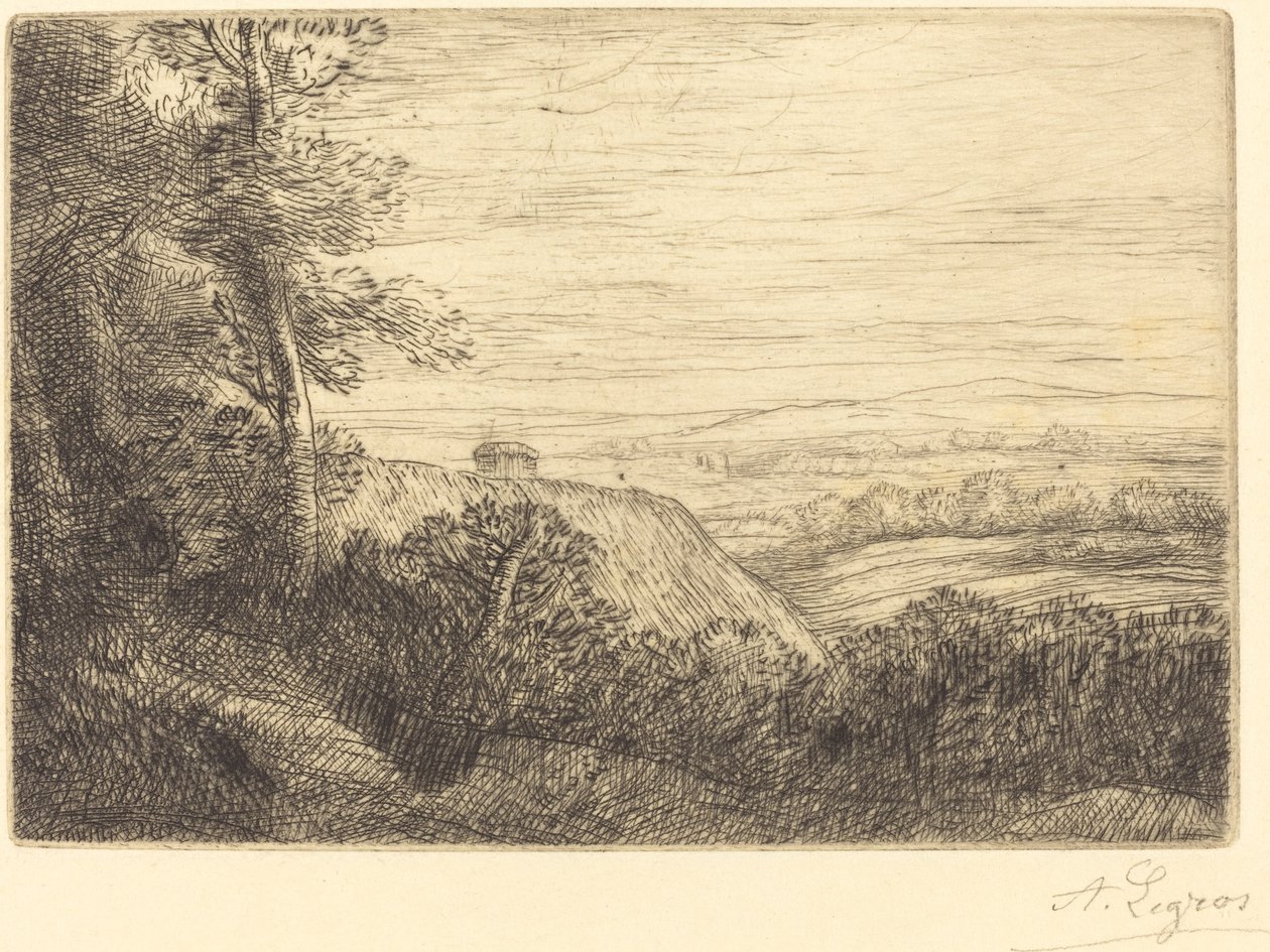Sista strålarna av Alphonse Legros