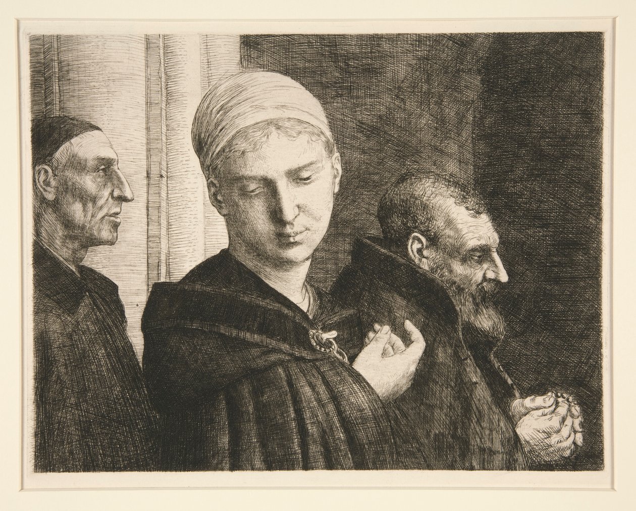 Dopet (Dop) av Alphonse Legros