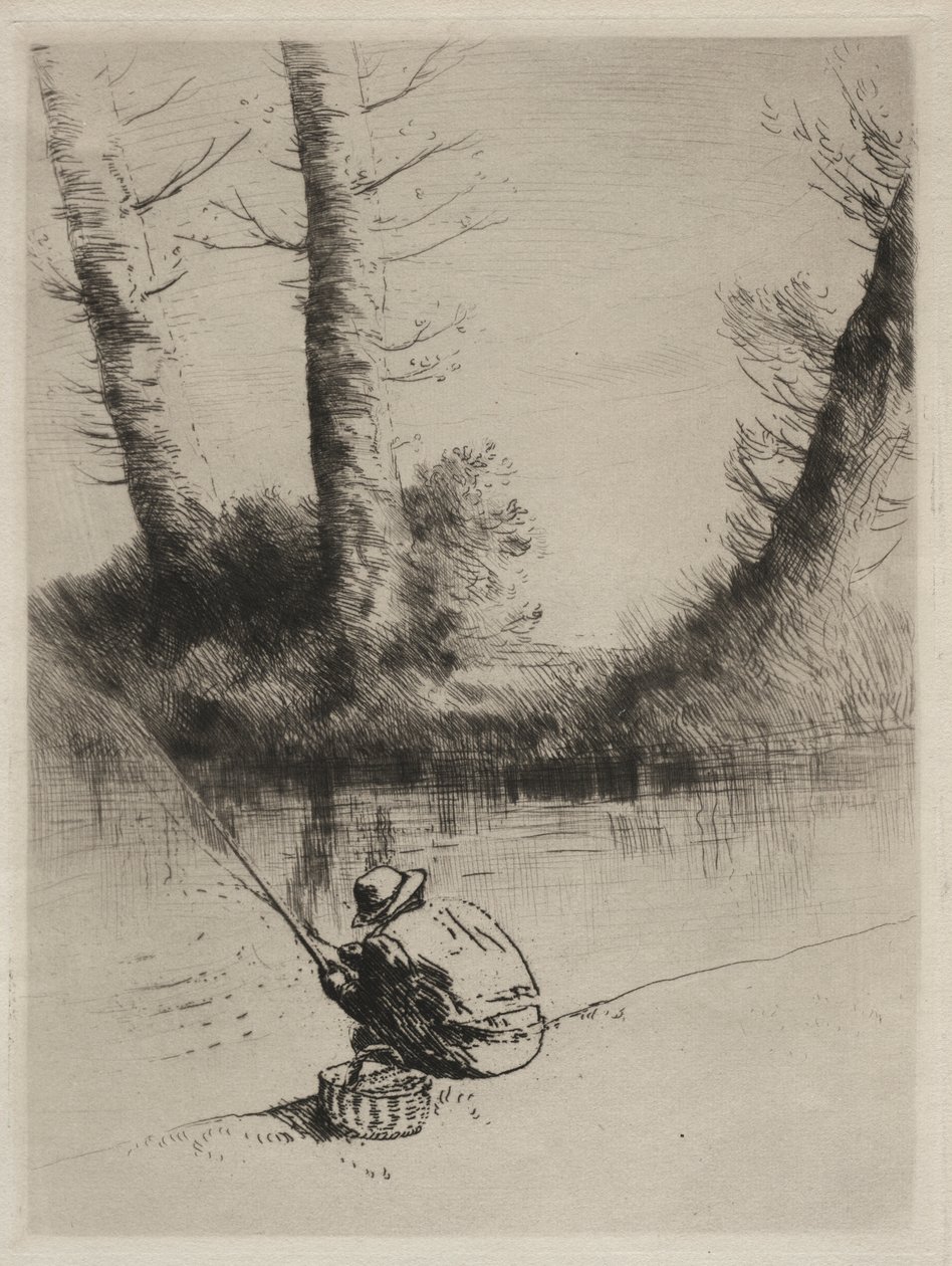 Sportfiskaren av Alphonse Legros