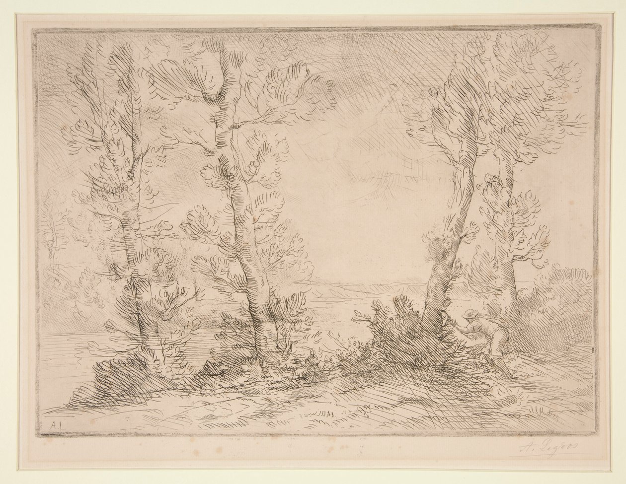 Laxfiskaren av Alphonse Legros