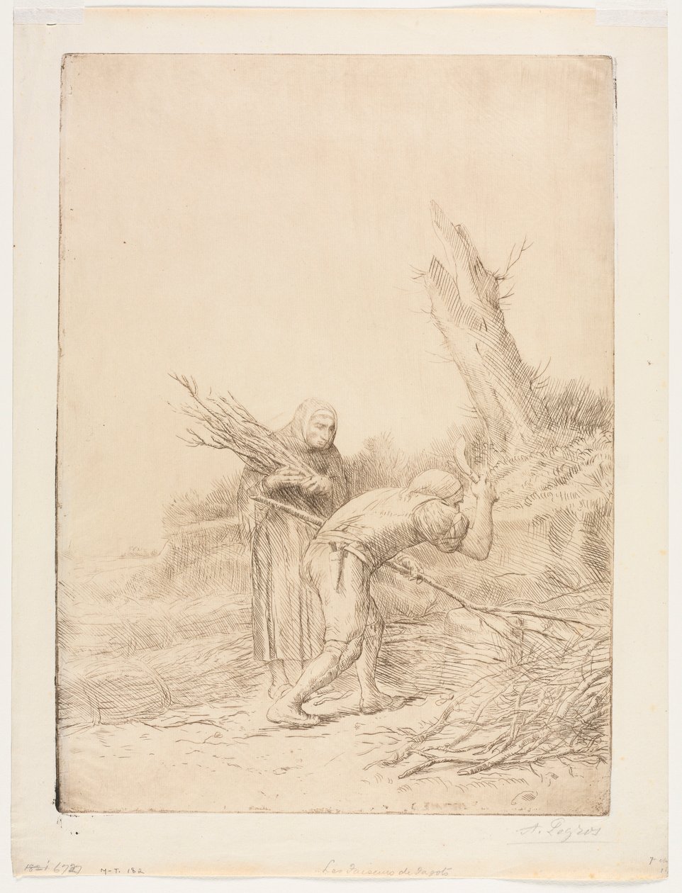 Fagotmakarna. av Alphonse Legros