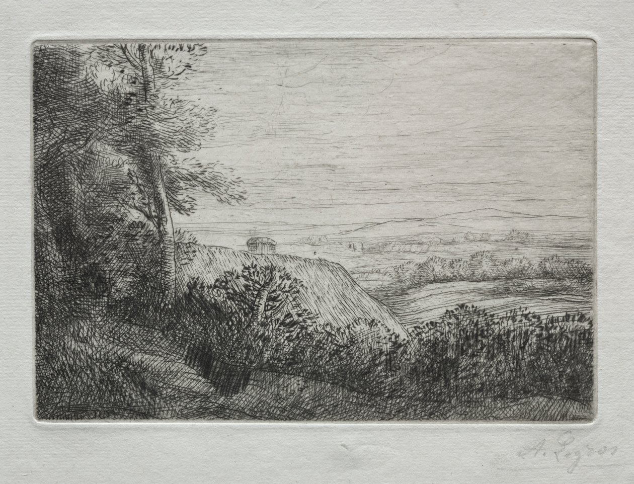 De sista solstrålarna av Alphonse Legros