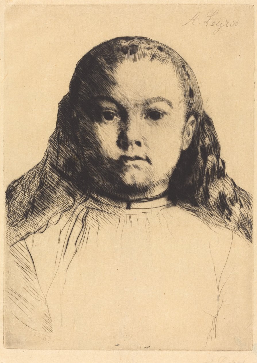 Lilla Marie av Alphonse Legros