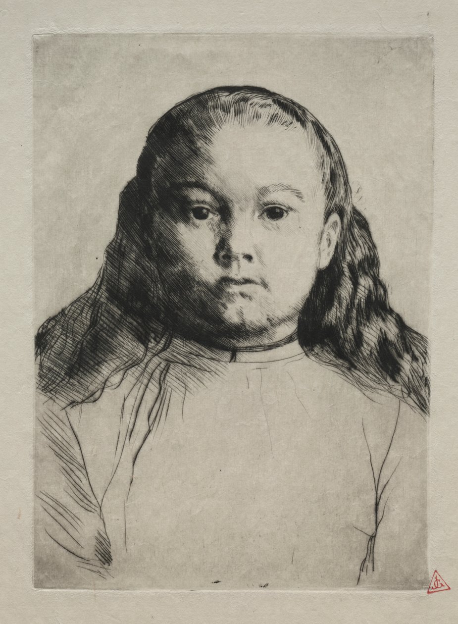Lilla Marie av Alphonse Legros