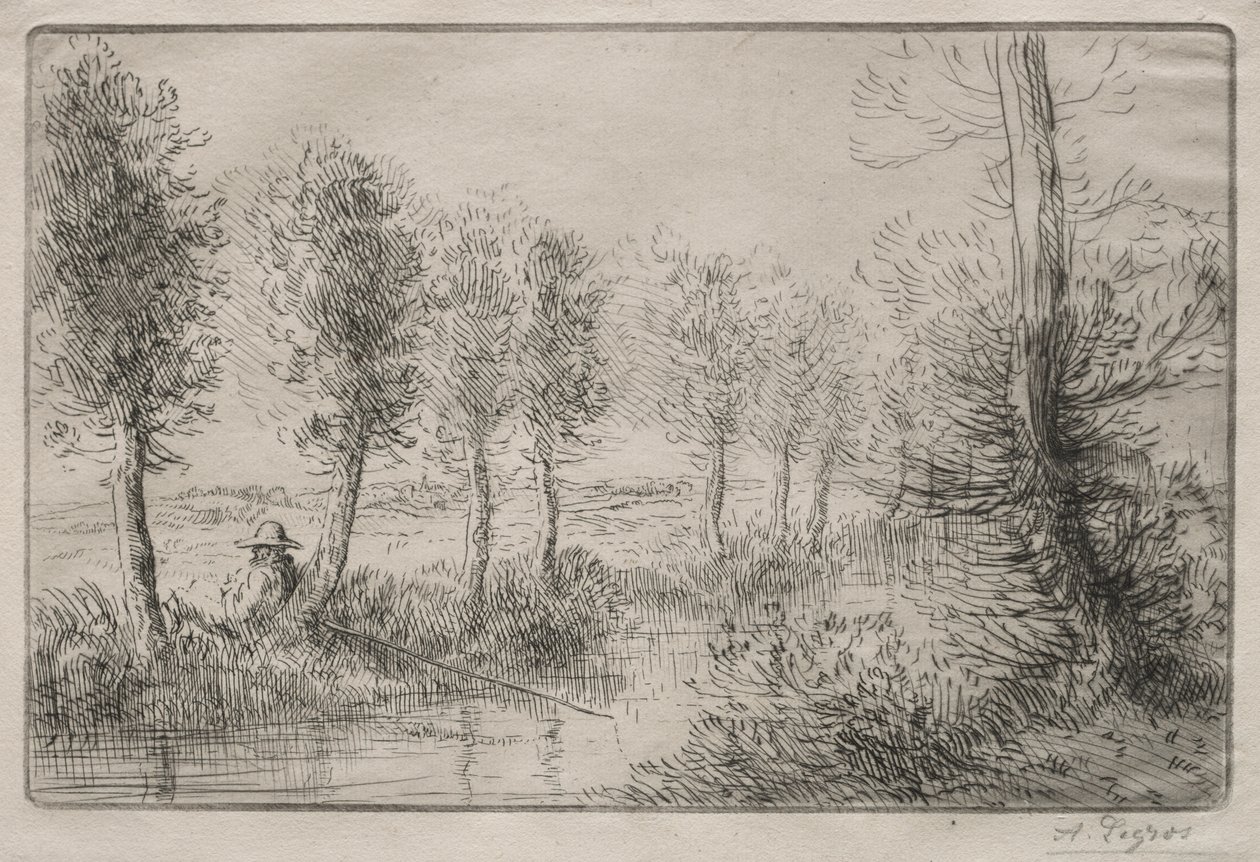 Nära bruket av Alphonse Legros