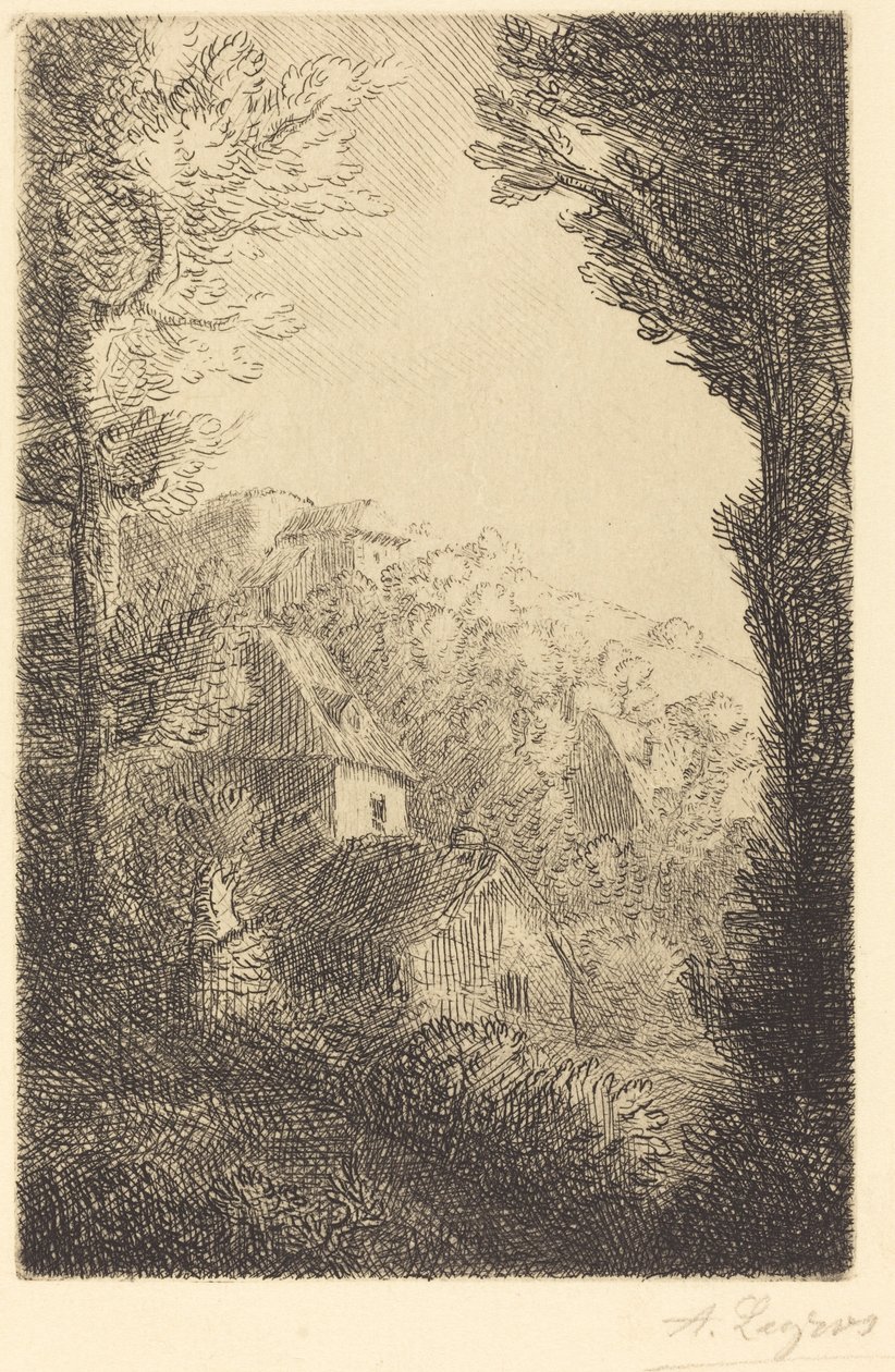 Gamla slottet av Alphonse Legros