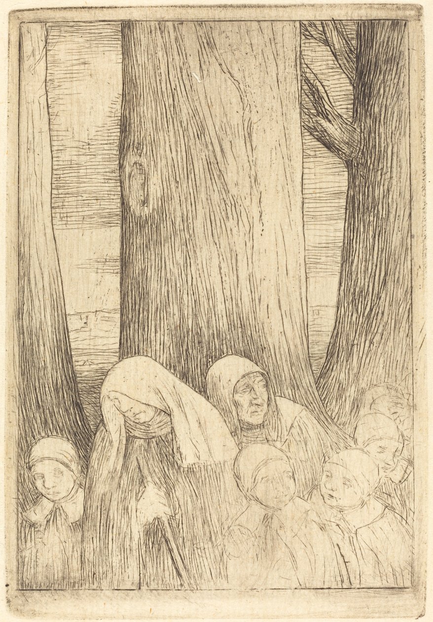 Föräldralösa barn av Alphonse Legros