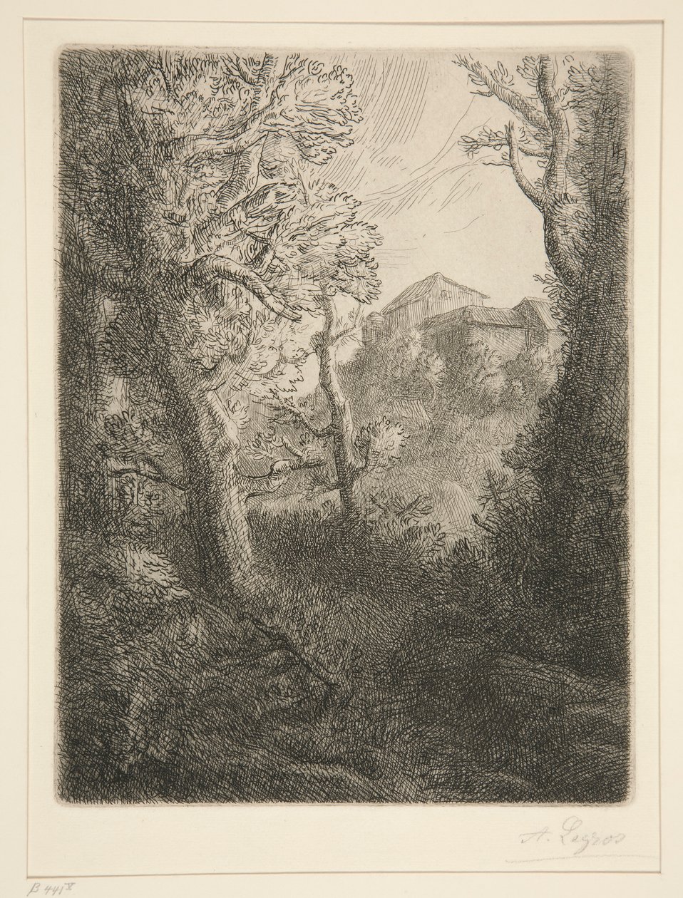 Landsbygden av Alphonse Legros