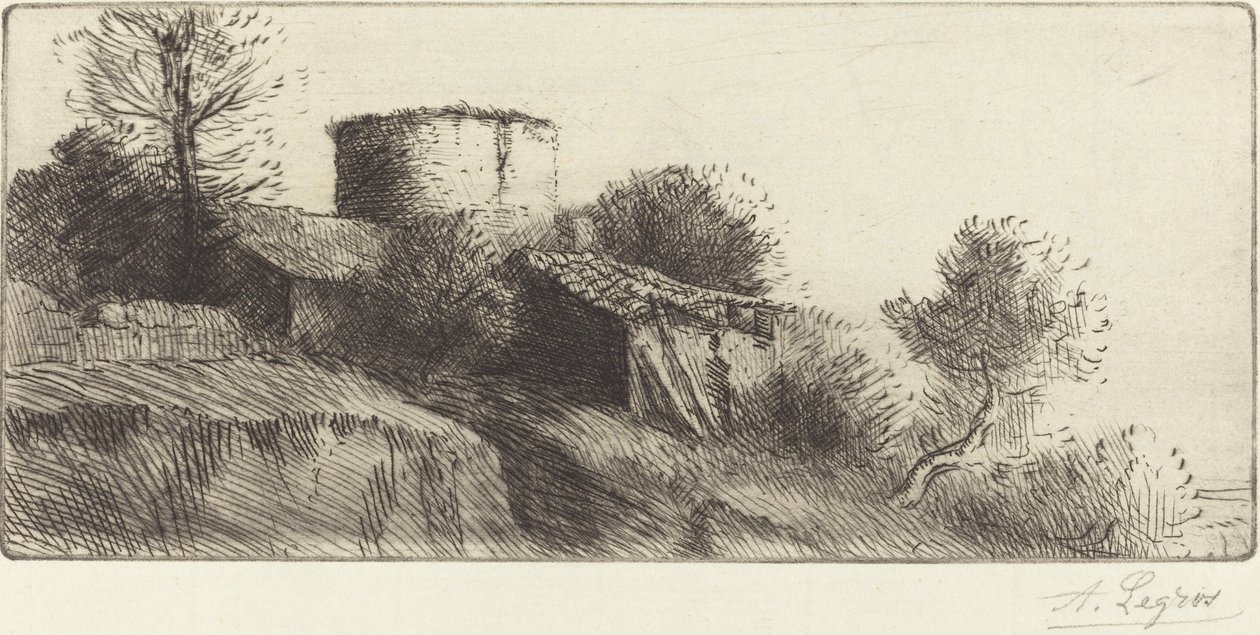 Pigeon Tower av Alphonse Legros