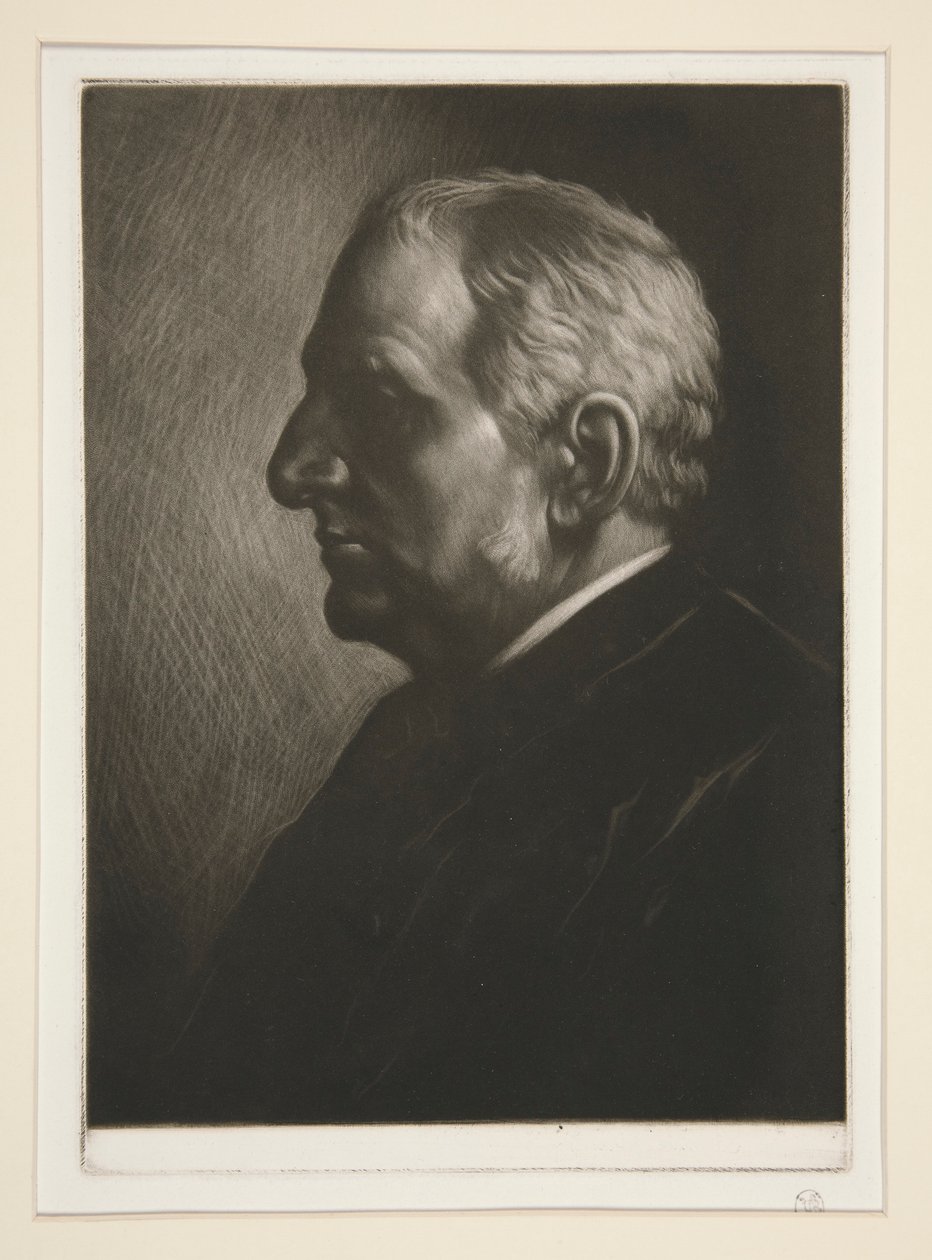 Porträtt av Sir Francis Seymour av Alphonse Legros