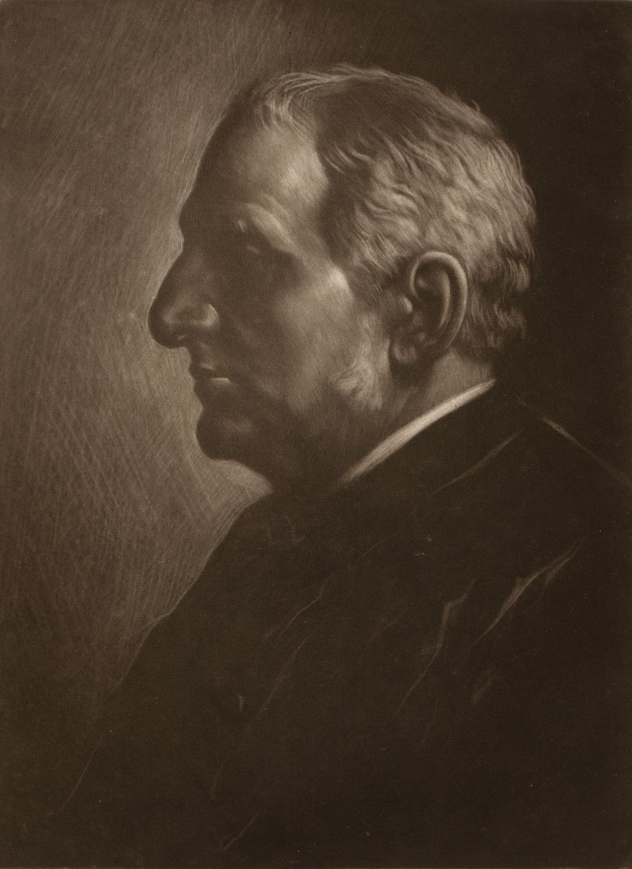 Porträtt av Sir Francis Seymour Hayden av Alphonse Legros