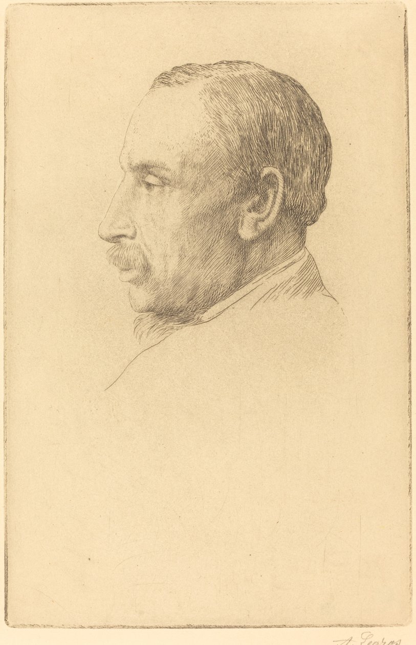 Professor W. Cawthorne Unwin av Alphonse Legros